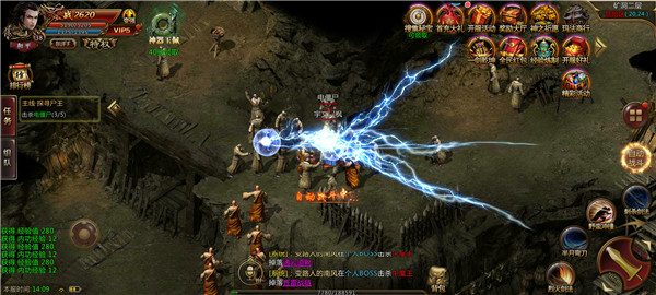 强化石快速收集路线：09:00搞定 - 剑神之巅 - 百度乐传奇游戏截图